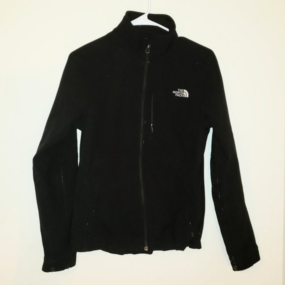 The North Face Black Zip Up Coat Jacket